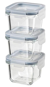 Ikea 6'lı Cam Saklama Kabı 180 ml