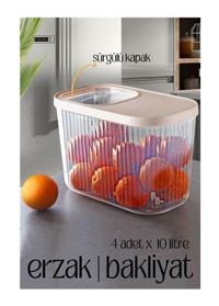 Transformacion MultiBox 8'li Plastik Saklama Kabı 4x10 lt