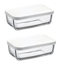 Paşabahçe 53853 4'lü Cam Saklama Kabı 2x4 lt