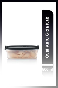 Tupperware Oval 2'li Plastik Saklama Kabı 500 ml