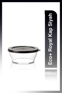 Tupperware Eco+ Royal 2'li Plastik Saklama Kabı 990 ml