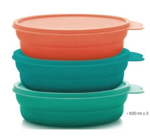 Tupperware Bonbon Kaplar 6'lı Plastik Saklama Kabı 3x500 ml