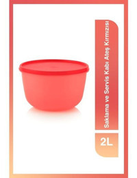 Tupperware 2'li Plastik Saklama Kabı 2 lt