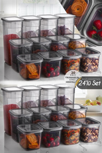 Kitchen Life Moly 48'li Plastik Saklama Kabı