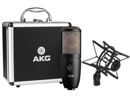 Akg P420 Condenser Lemo Kablolu Yayıncı Profesyonel Siyah Masaüstü Mikrofon