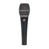 sE Electronics V7 Handheld Dinamik Dinamik Kablolu Yayıncı Siyah El Mikrofon