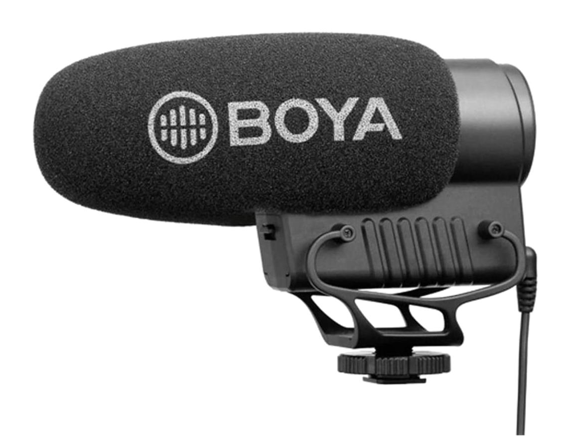 Boya BY-BM3051S Condenser 3.5 mm Kablolu Siyah El Mikrofon