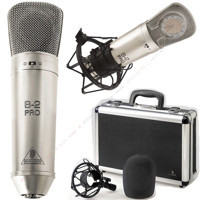 Behringer B-2 Pro Condenser Lemo Kablolu Yayıncı Gri El Mikrofon