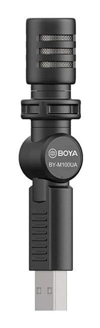 Boya By-M100Ua Condenser Type A Kablolu Siyah El Mikrofon
