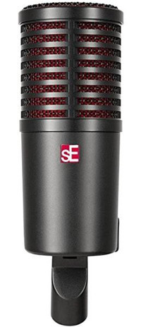 sE Electronics DynaCaster Dynamic Condenser Dinamik Kablolu Yayıncı Siyah El Mikrofon