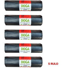 Ecoplast Battal Boy 80x110 cm Çöp Poşeti 5x10 Adet Siyah