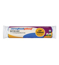 Newtechplast Büyük Boy 65x80 cm Çöp Poşeti 10x50 Adet Mavi