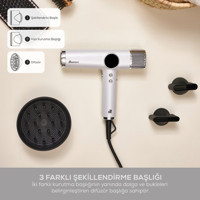 Karaca Hypersonic D6 Vigolu İyonlu 1800 W Standart Saç Kurutma Makinesi