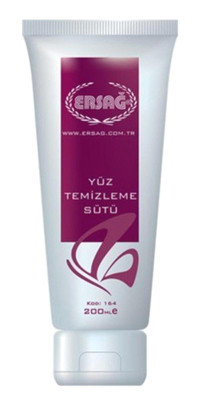 Ersağ Tüm Ciltler Yüz Temizleme Sütü 200 ml