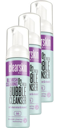 Avon Clearskin Blemish Tüm Ciltler Yüz Temizleyici Köpük 3x150 ml