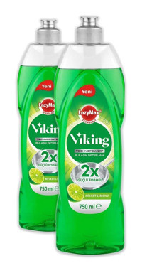 Viking Technopower Limon Kokulu El Bulaşık Deterjanı 2x750 ml