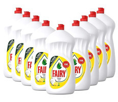 Fairy Orijinal Limon Kokulu El Bulaşık Deterjanı 9x1.35 lt