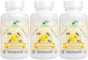 Yurdavit Propolis Yetişkin Arı Sütü 3x100 Adet