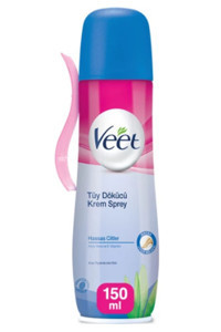 Veet Hassas Ciltler İçin Koltuk Altı Bacak Genital Bölge Kadın Tüy Dökücü Sprey 150 ml