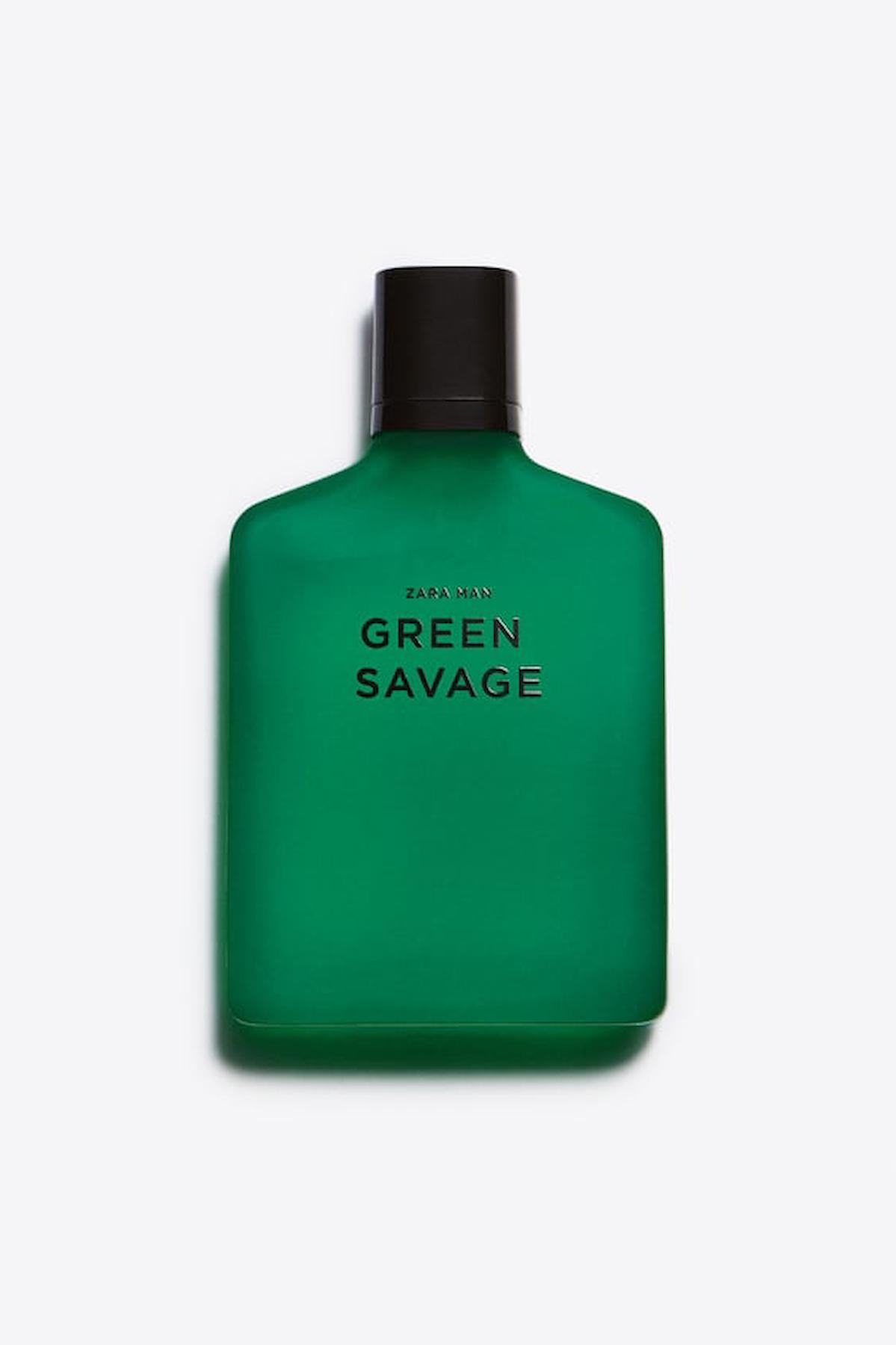 Zara Man Green Savage EDT Bergamot-Lavanta Erkek Parfüm 100 ml