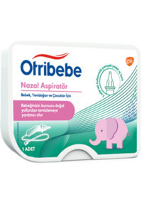 Otribebe Bebek,Yenidoğan Çocuklar İçin Nazal Burun Aspiratörü+Yedek Uç 2'li