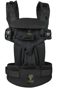 Mamadusbaby Plus 0 - 20 kg Kapasiteli Her Yöne Yenidoğan Kanguru Siyah