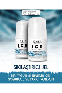 Gaia London Ice Roll-on Sıkılaştırıcı Selülit Jel 2x50 ml