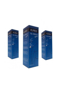 Elaiss Tüm Ciltler İçin Koltuk Altı Bacak Erkek Tüy Dökücü Sprey 3x125 ml