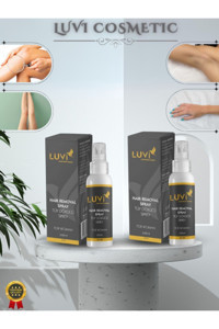 Luvi Tüm Ciltler İçin Bacak Koltuk Altı Tüm Vücut Kadın Tüy Dökücü Sprey 2x100 ml