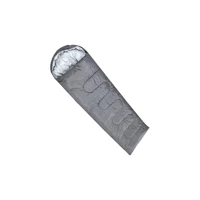 Dft 5 Derece Polyester 3 Mevsim Kamp Tek Kişilik Yetişkin Uyku Tulumu Gri