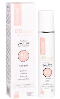Dermoskin Blemish Balm Güneş Koruyuculu Tüm Cilt Tipleri İçin Su Bazlı BB Krem Orta Ton