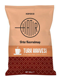 Karaca Hatır Sade Orta Kavrulmuş Türk Kahvesi 100 gr
