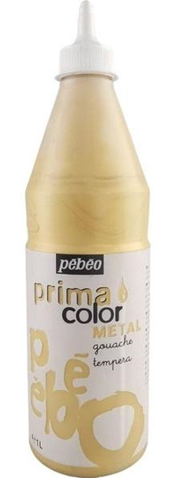 Pebeo Primacolor Tüp Altın 1 lt Guaj Boya