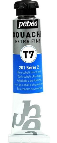 Pebeo 2 N:201 Tüp Mavi Guaj Boya