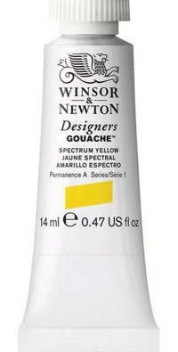 Winsor & Newton Designers 627 Tüp Sarı 14 ml Guaj Boya