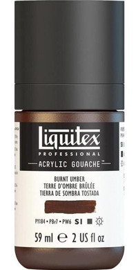 Liquitex 128 S1 Simli Kahverengi 59 ml Guaj Boya