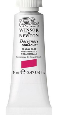 Winsor & Newton Designers 028 Tüp Pembe 14 ml Guaj Boya