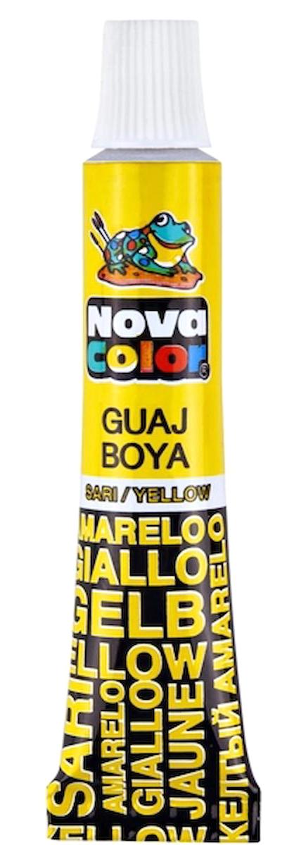 Nova Color NC-115 Tüp Sarı Guaj Boya Set