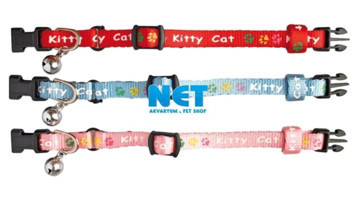 Flamingo Kitty Cat Çok Renkli Ayarlanabilir Gezdirme Boyun Kedi Tasması