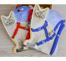 Cmt Çok Renkli Ayarlanabilir Gezdirme Göğüs Kedi Tasması