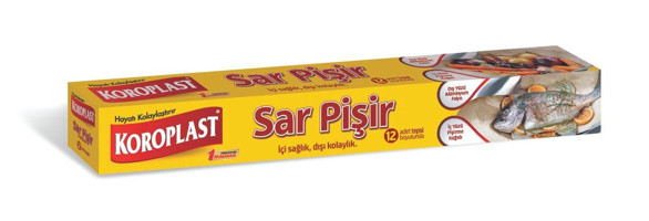 Koroplast Sar Pişir İçi Pişirme Kağıdı 12 Adet