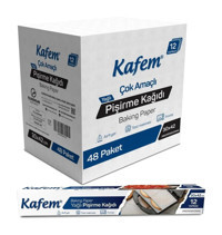 Kafem Yağlı Pişirme Kağıdı 48x12 Adet