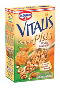 Dr. Oetker Vitalis Knusper Bal Bademli Müsli 450 gr