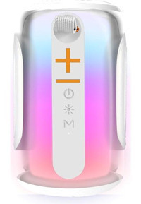 Newface Pluse 8 Işıklı Beyaz Bluetooth Hoparlör