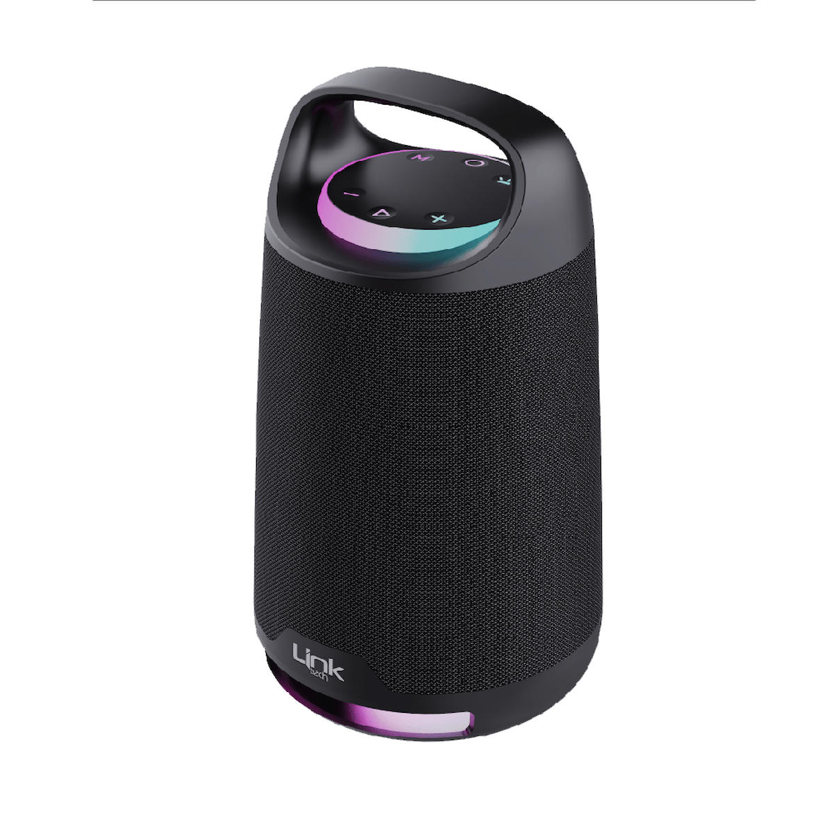 Linktech M406 Premium Işıklı Siyah Bluetooth Hoparlör