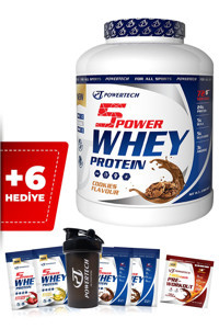 Powertech 5 Power Kurabiyeli Whey Protein Tozu 2.16 kg