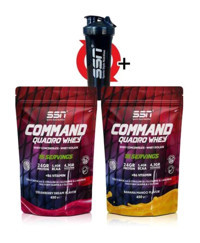 Ssn Sports Style Nutrition Command Quadro Çilekli Mangolu Muzlu Whey Protein Tozu 900 gr