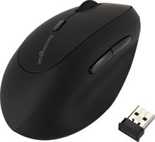 Kensington K79810WW Ergonomik Dikey Kablosuz Siyah Optik Mouse