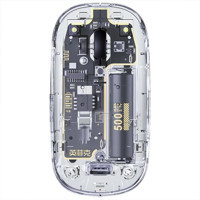 Polham Sessiz Yatay Kablosuz Şeffaf Optik Mouse