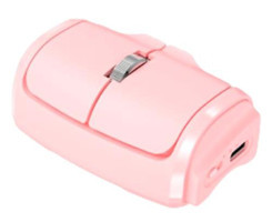 Pepisky Kompakt Yatay Kablosuz Pembe Optik Mouse